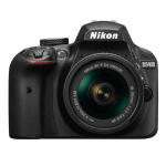 Nikon D3400 24.2 MP DSLR Camera with 18-55mm VR Lens Kit