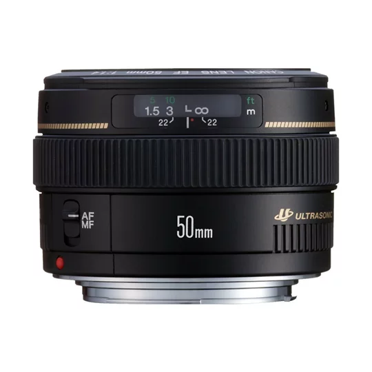 Canon EF 50mm f/1.4 USM Standard and Medium Telephoto Lens