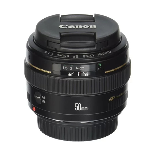 Canon EF 50mm f/1.4 USM Standard and Medium Telephoto Lens