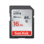 SanDisk 16GB Ultra UHS-I SDHC Memory Card (Class 10)