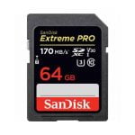 SanDisk 64GB Extreme PRO 170MB/s UHS-I SDXC Memory Card