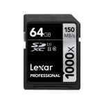 Lexar 64GB Professional 1000x UHS-II SDXC Memory Card