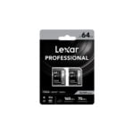 Lexar 64GB Professional 1066x UHS-I SDXC Memory Card (SILVER Series, 2-Pack)