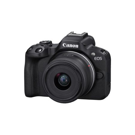 Canon EOS R50 Mirrorless Camera with 18-45mm Lens (Black)