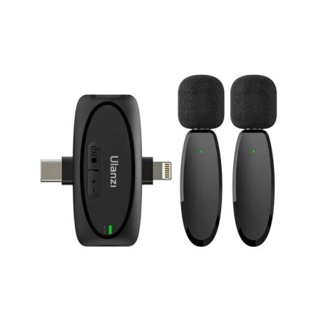 Ulanzi V6 3-in-1 Plug-Play Wireless Lavalier Microphone