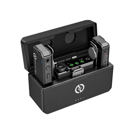 Hollyland LARK MAX Duo 2-Person Wireless Microphone System (2.4 GHz, Black)