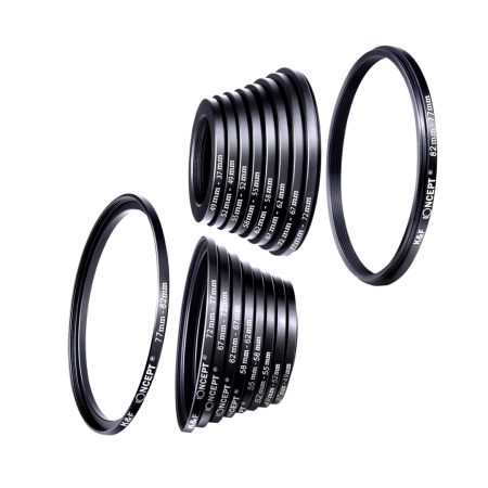 KF Concept 18 In 1 Filter Ring Set Step Up/Down Adapter