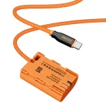 ZGCINE USB-C PD to LPE6 for Canon Dummy Battery Cable