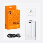 KF Concept 2 Pack NP-FW50 Battery Type-C Fast Charging Battery