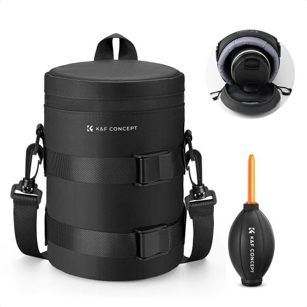KF Concept Camera Lens Protective Pouch Bag - XL