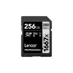 Lexar 256GB Professional 1667x UHS-II SDXC Memory Card