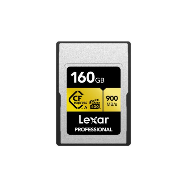 Lexar 160GB Professional CFexpress Type A Card GOLD Series