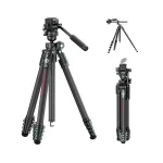 ULANZI JJ06 73.6" Carbon Fiber Video Tripod