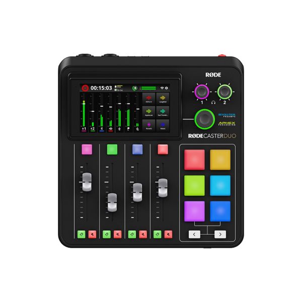 RODE RODECaster Duo Integrated Audio Production Studio (Black)