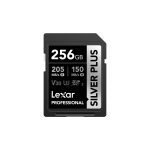 Lexar 256GB Professional SILVER PLUS UHS-I SDXC Memory Card