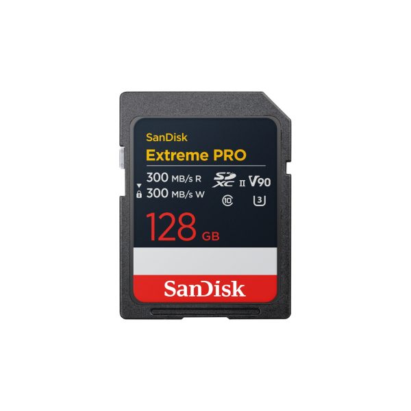 SanDisk 128GB Extreme PRO UHS-II SDXC Memory Card