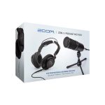 Zoom ZDM-1 Podcast Mic Pack with Headphones, Windscreen, XLR, and Tabletop Stand