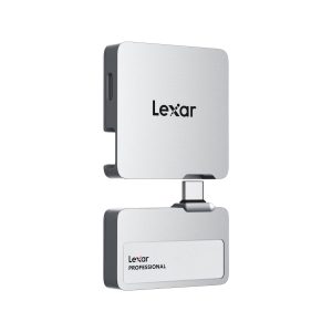 Lexar 1TB Professional Go USB 3.2 Gen 2 Portable SSD with Hub