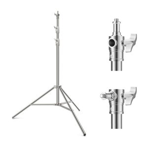 KF CONCEPT 2.8m/110.2" Heavy-Duty Stainless-Steel Stand with Spring Buffer