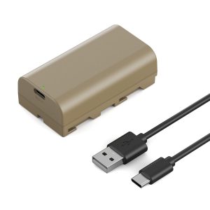 KF Concept NP-F550 Battery 3500mAh with Type C Direct Rechargeable Battery for Sony