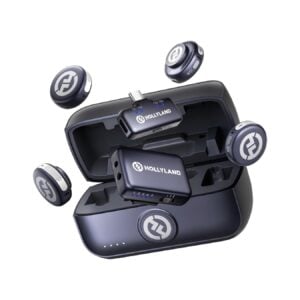 Hollyland LARK M3(4TX+Camera RX+USB-C RX)Wireless Microphone,Detailed Audio